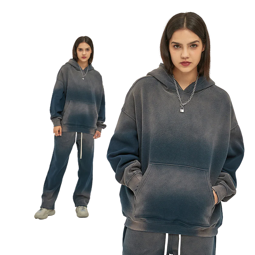 Bleached Hoodie - Celestialzstreetwear