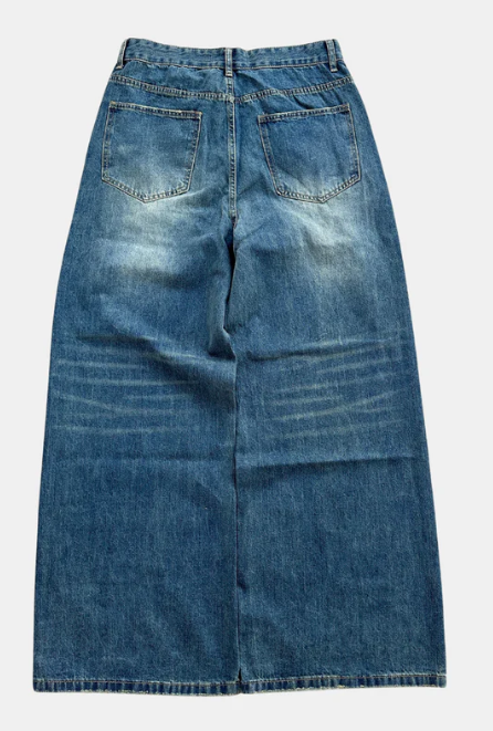 Vintage Cobalt Denim - Celestialzstreetwear
