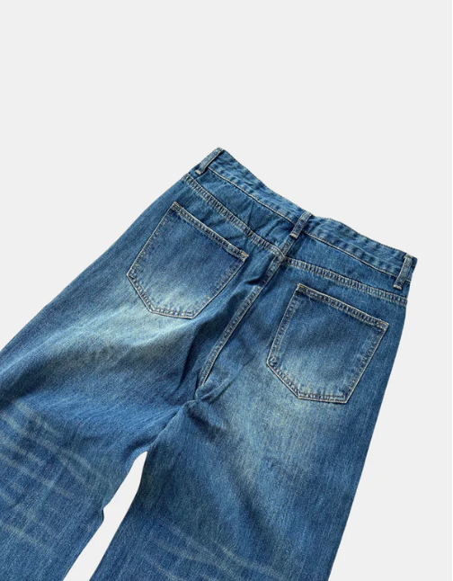 Vintage Cobalt Denim - Celestialzstreetwear