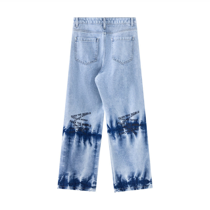 FUXK The World Jeans - Celestialzstreetwear