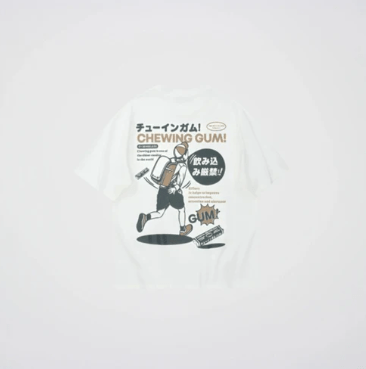 Cartoon Gum Tee - Celestialzstreetwear