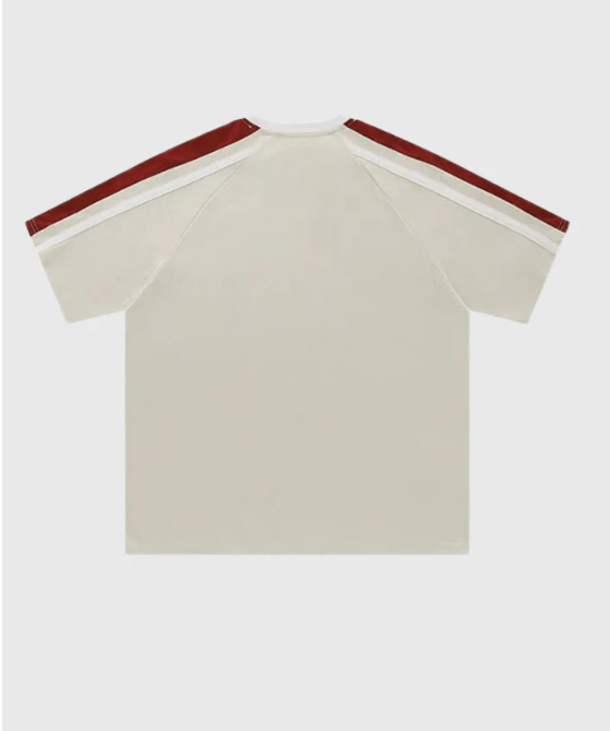 Refusal Loose Side Striped T-Shirt - Celestialzstreetwear