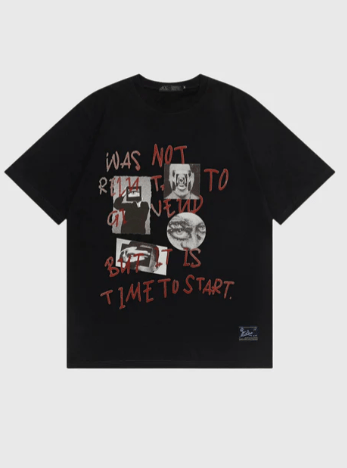 "Time to Start" T-Shirt - Celestialzstreetwear
