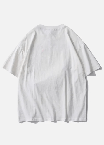 Bear Backpack Graphic Tee - Celestialzstreetwear