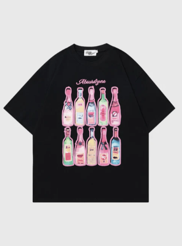 Bottles Up T-Shirt - Celestialzstreetwear