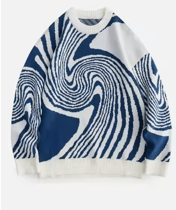Swirly Sweater - Celestialzstreetwear