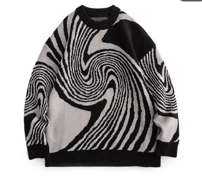 Swirly Sweater - Celestialzstreetwear