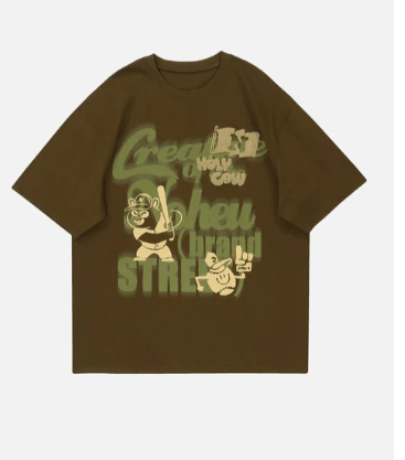 Bear Elements Graphic T-Shirt - Celestialzstreetwear