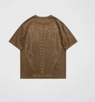 Suede Martial Tee - Celestialzstreetwear