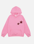 Double Star Print Hoodie - Celestialzstreetwear