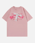 Little Rabbit Graphic T-Shirt - Celestialzstreetwear