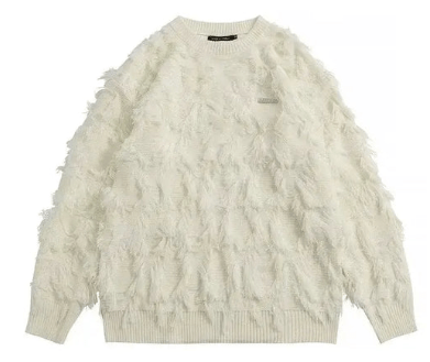 Fur Knit Sweater - Celestialzstreetwear