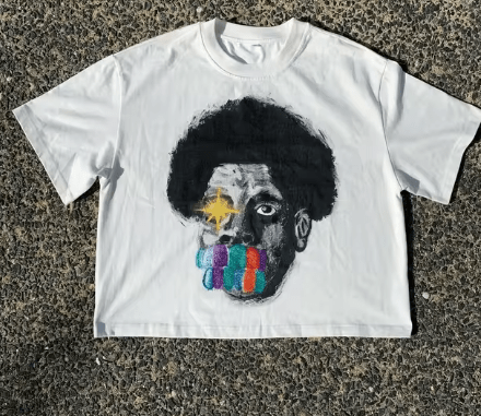 Hybrid Face Tee - Celestialzstreetwear