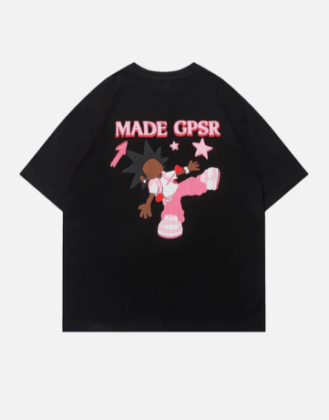 Made Gpsr Graphic T-Shirt - Celestialzstreetwear