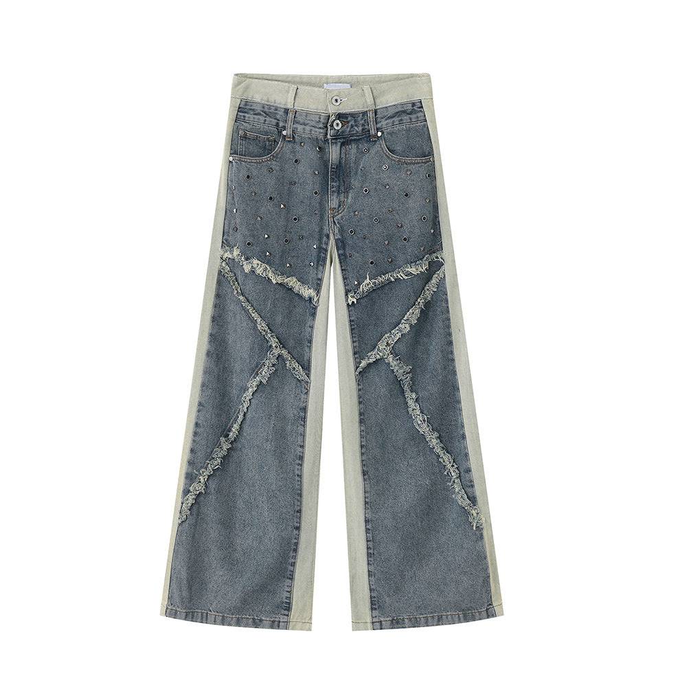 Studded Layer Denim