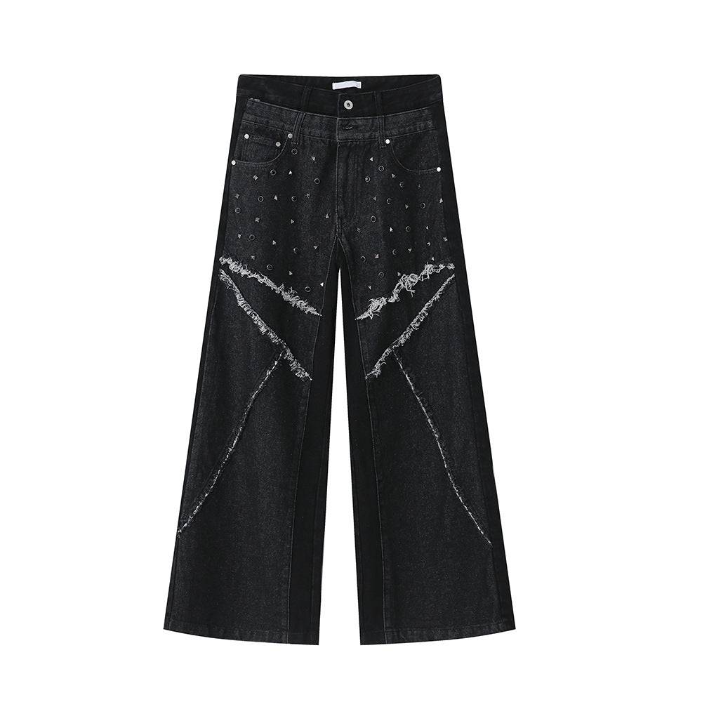 Studded Layer Denim