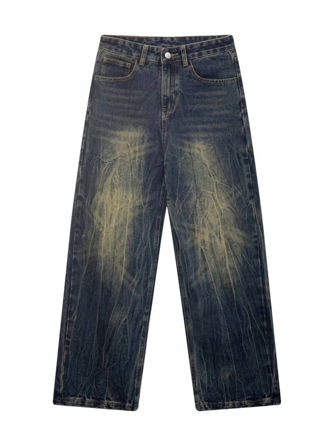 Dark Wash Jeans - Celestialzstreetwear
