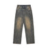 Swirly Washed Denim - Celestialzstreetwear