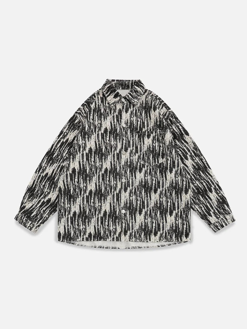 Vintage Tie-dye Shacket - Celestialzstreetwear