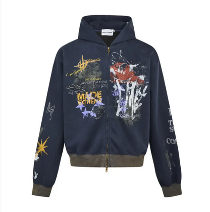 Extreme V2 Zip-Up - Celestialzstreetwear